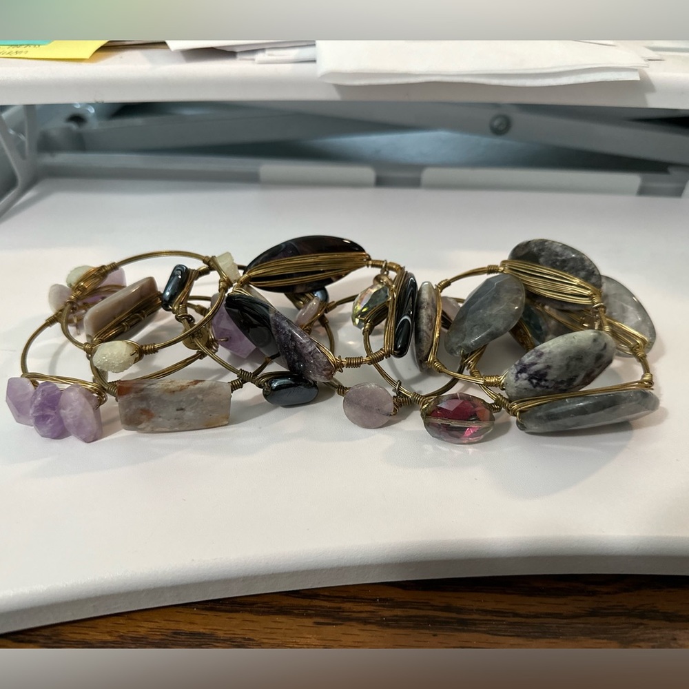 Bourbon & Bowtie Bracelets- Lot of 9